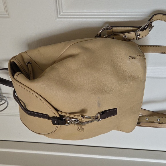 Coach Legacy Leather Drawstring Backpack - Picture 4 of 16